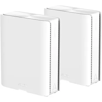 Router Asus ZenWiFi BQ16 BE25000 Quad-Band WiFi 7 2-Pack white 90IG08K0-MO3N2V