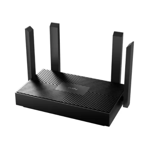 Multi-purpose router CUDY WR1500 Mesh Router/AP/Repeater WIFI6 GB LAN AX1500 Color:black
