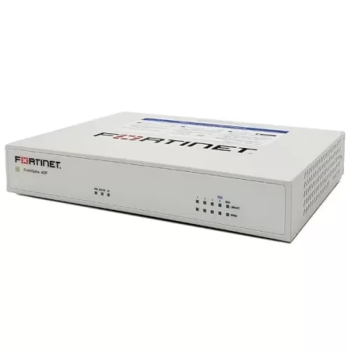 נתב מאובטח FORTINET Secure Router Fortinet Fortigate 40F Router Firewall 1XWAN 4X RJ45 FG-40F צבע לבן