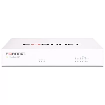 נתב מאובטח FORTINET Secure Router Fortinet Fortigate 40F Router Firewall 1XWAN 4X RJ45 FG-40F צבע לבן