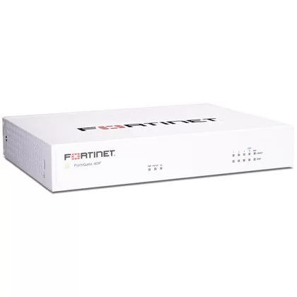 נתב מאובטח FORTINET Secure Router Fortinet Fortigate 40F Router Firewall 1XWAN 4X RJ45 FG-40F צבע לבן