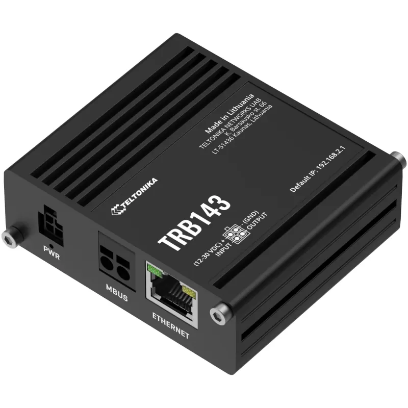Teltonika TRB143 M-Bus LTE Cat 4 TRB143000000 Color:black