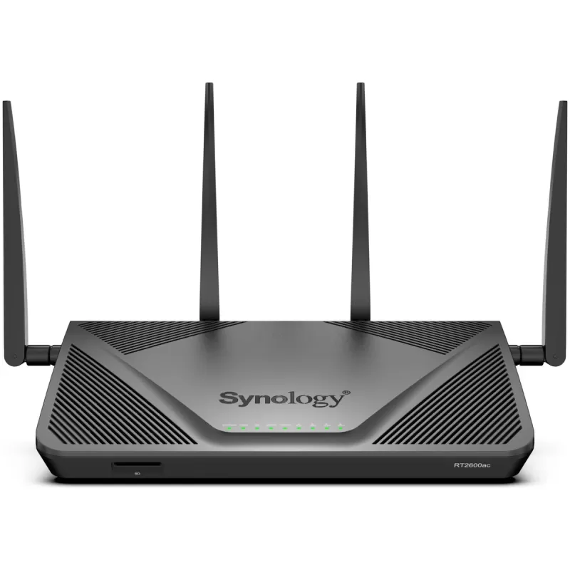 роутер Synology RT2600ac Цвет:чёрный роутер Synology RT2600ac Цвет:чёрный