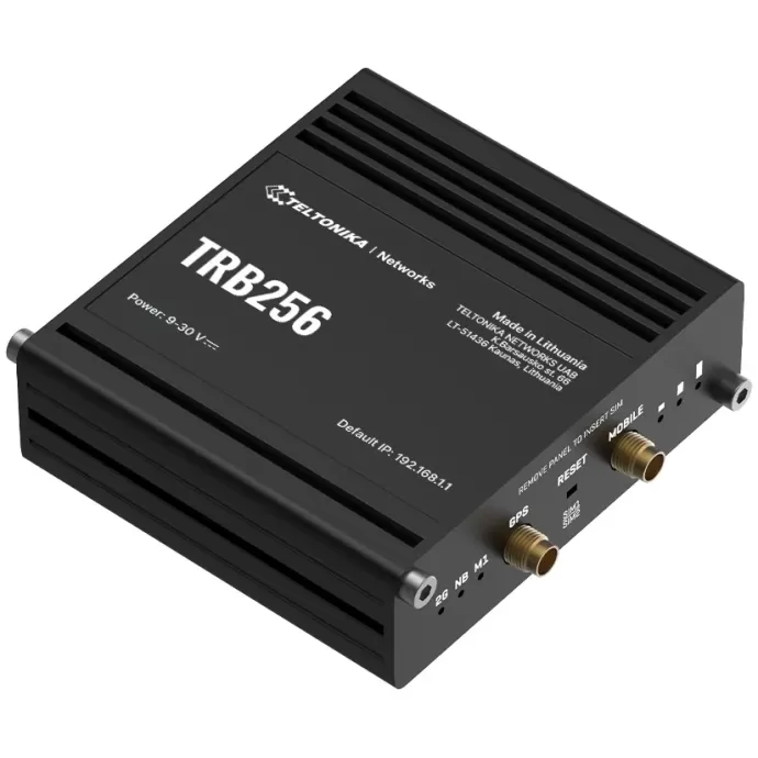 IoT Teltonika TRB256 LTE Cat M1/NB-IoT TRB256000400 Color:black
