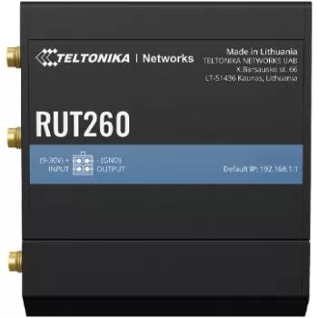 נתב סלולרי תעשייתי Teltonika RUT260 צבע שחור