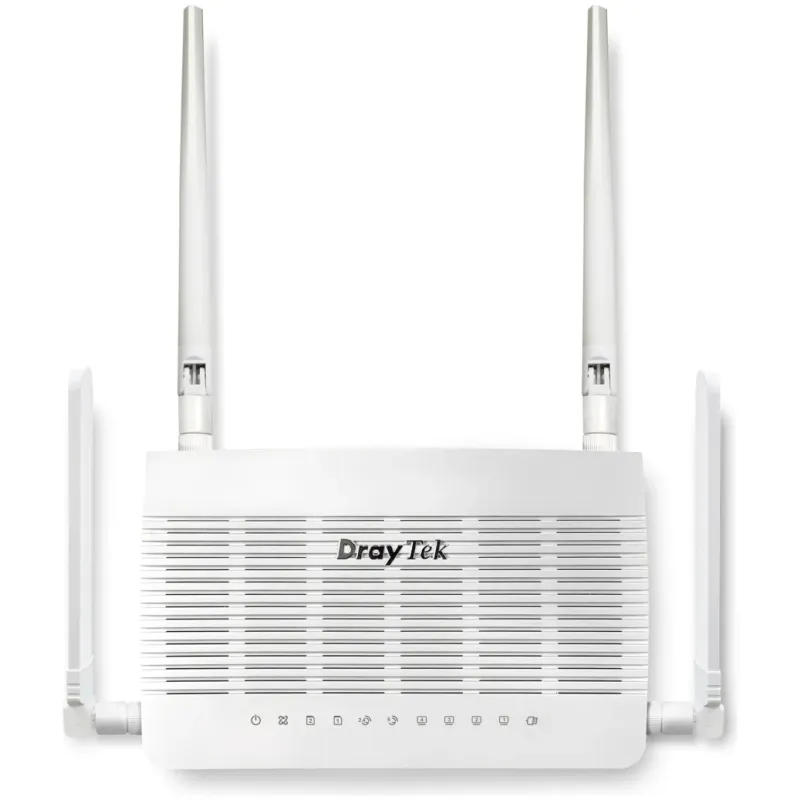 Cellular Router 4G Wi-Fi 6 DrayTek Vigor2136ax-4G Color:white