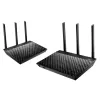 ראוטר Asus AiMesh AC1900 WiFi System (RT-AC67U 2 Pack) שחור RT-AC67U