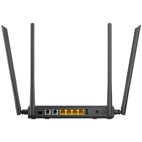 ראוטר D-Link AC1200 MU-MIMO Dual Band Gigabit Router with Fiber WAN Port,