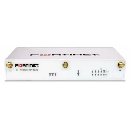Secure router FORTINET Secure Cellular Modem One Year Service Without License FortiGate-40F-3G4G FortiGate-40F-3G4G Color:white