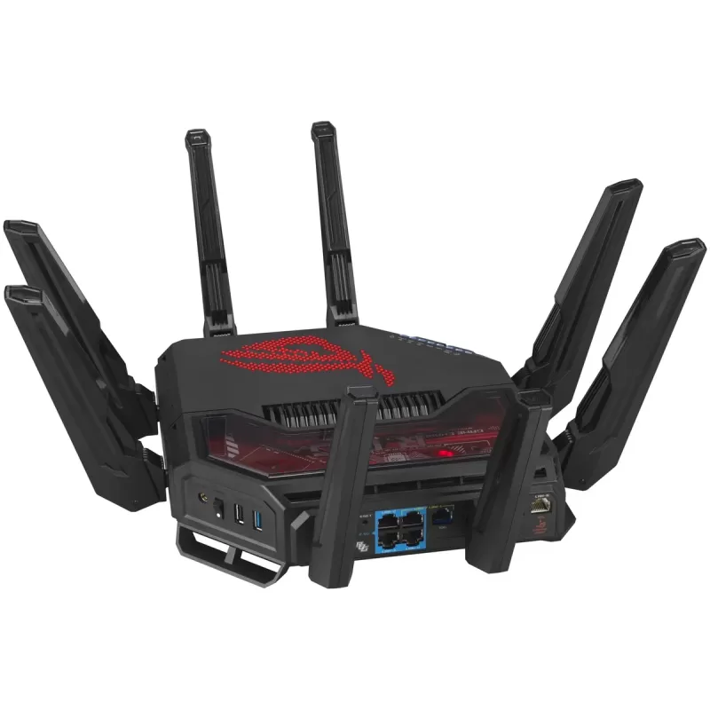 ראוטר Asus ROG Rapture GT-BE19000 90IG0850-MO9A0V צבע שחור