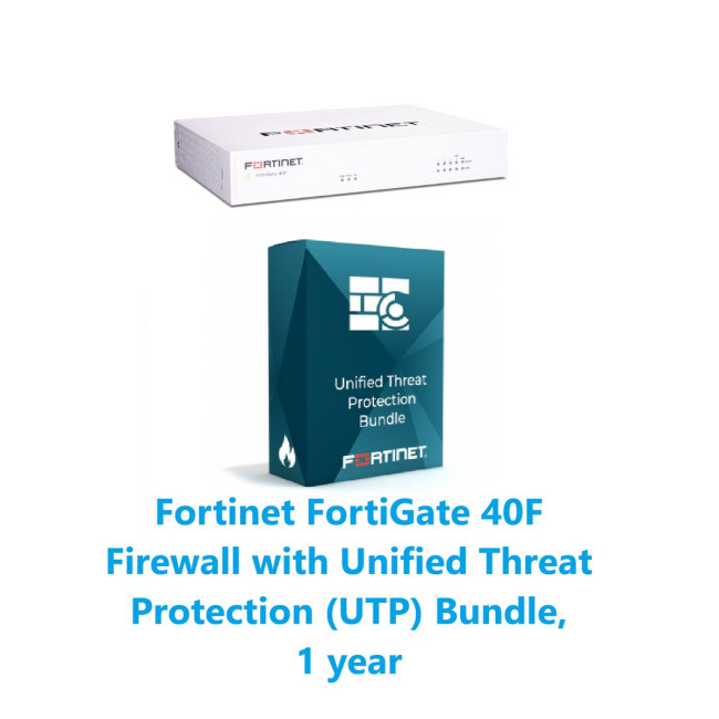 Set: device + license FORTINET FortiGate-40F HW PLUS License 1y
