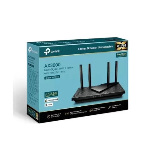 роутер TPLink Archer AX55 Pro Multi-Gigabit Wi-Fi 6 Router 2x 2.5GBE Archer AX55 Pro
