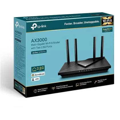 роутер TPLink Archer AX55 Pro Multi-Gigabit Wi-Fi 6 Router 2x 2.5GBE Archer AX55 Pro