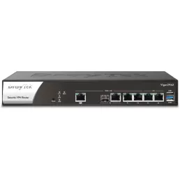 ראוטר VPN עסקי DrayTek Vigor2962 V2962 צבע שחור ראוטר VPN עסקי DrayTek Vigor2962 V2962 צבע שחור
