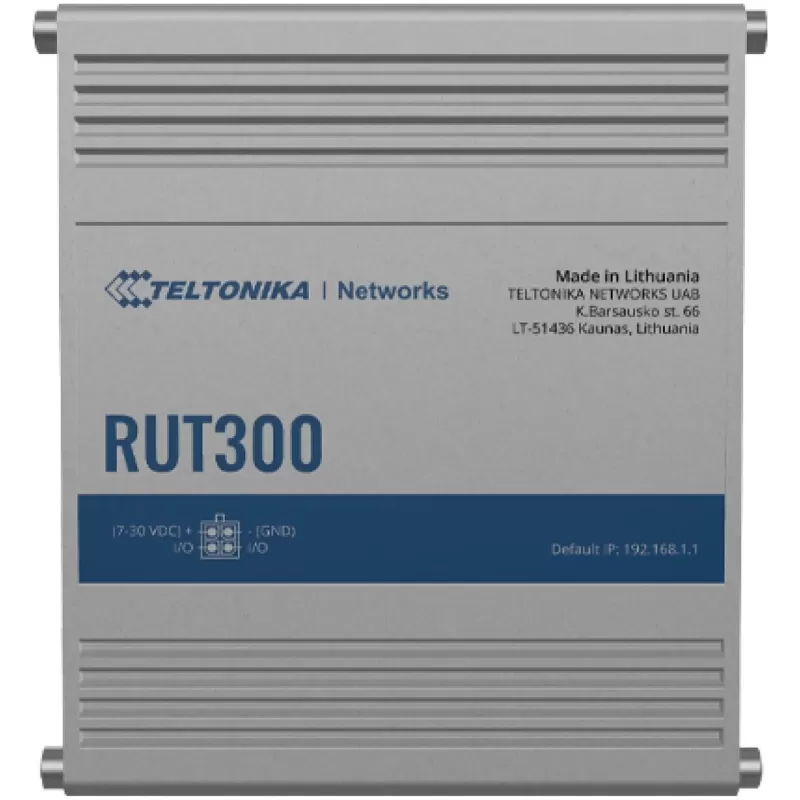 Маршрутизатор Teltonika RUT300 Цвет:серебряный Маршрутизатор Teltonika RUT300 Цвет:серебряный