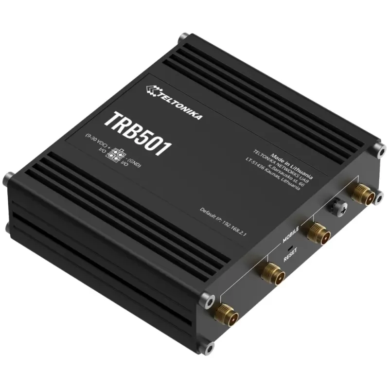 Teltonika TRB501 5G eSIM TRB5011A0000 Color:black Teltonika TRB501 5G eSIM TRB5011A0000 Color:black