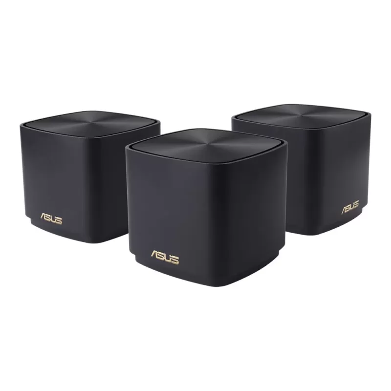 ראוטר Asus ZenWiFi AX Mini (XD4) 3PCS שחור XD4 (W-3-PK)