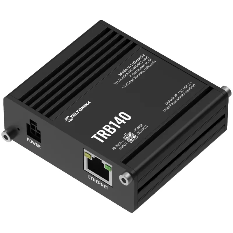 Маршрутизатор Teltonika TRB140 Цвет:чёрный