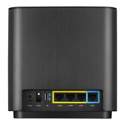 Router Asus ZenWiFi AC (CT8) 2PCS black CT8-2-Pack Router Asus ZenWiFi AC (CT8) 2PCS black CT8-2-Pack