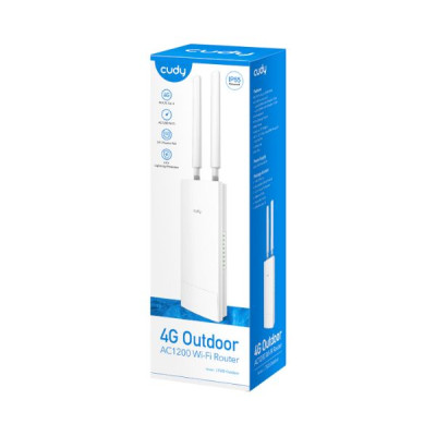 Защищённый беспроводной маршрутизатор с модемом CUDY LT500 OUTDOOR 4G LTE Защищённый беспроводной маршрутизатор с модемом CUDY LT500 OUTDOOR 4G LTE