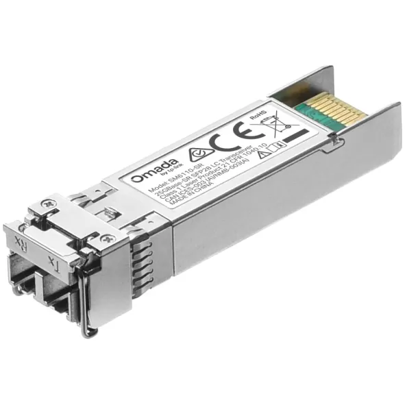 Модуль SFP28 Omada SM6110-SR 25GBASE-SR 850nm SM6110-SR Цвет:серебряный Модуль SFP28 Omada SM6110-SR 25GBASE-SR 850nm SM6110-SR Цвет:серебряный