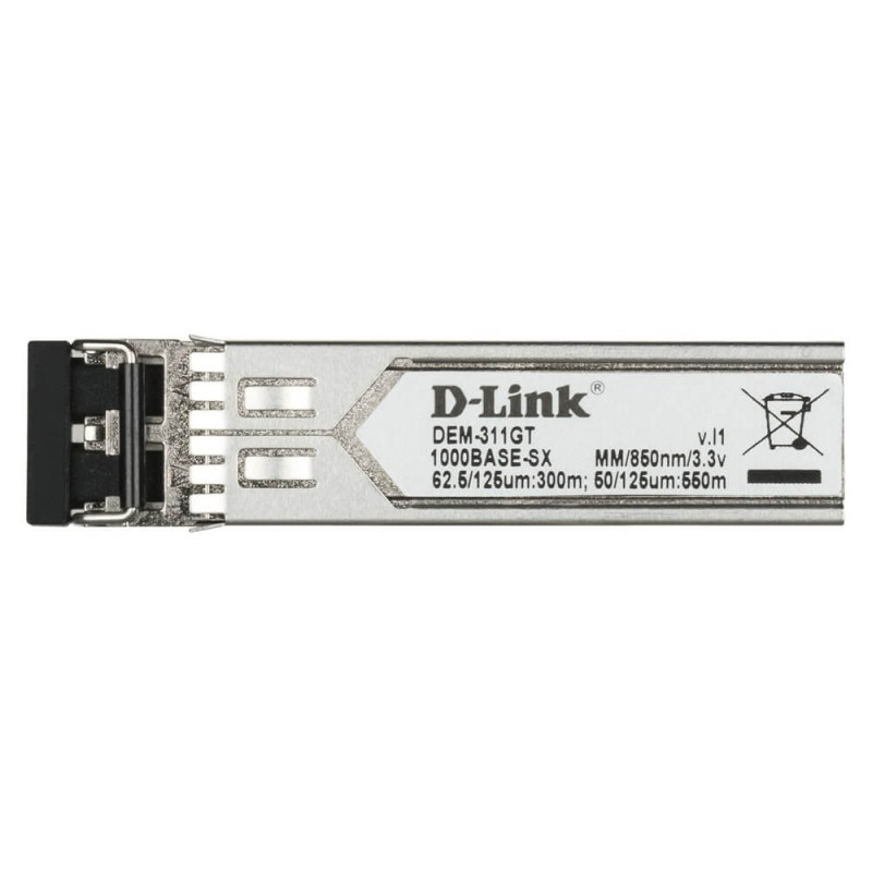 D-Link GBIC SX Multi-mode Fiber Transceiver (up to 550m, support 3.3V power)