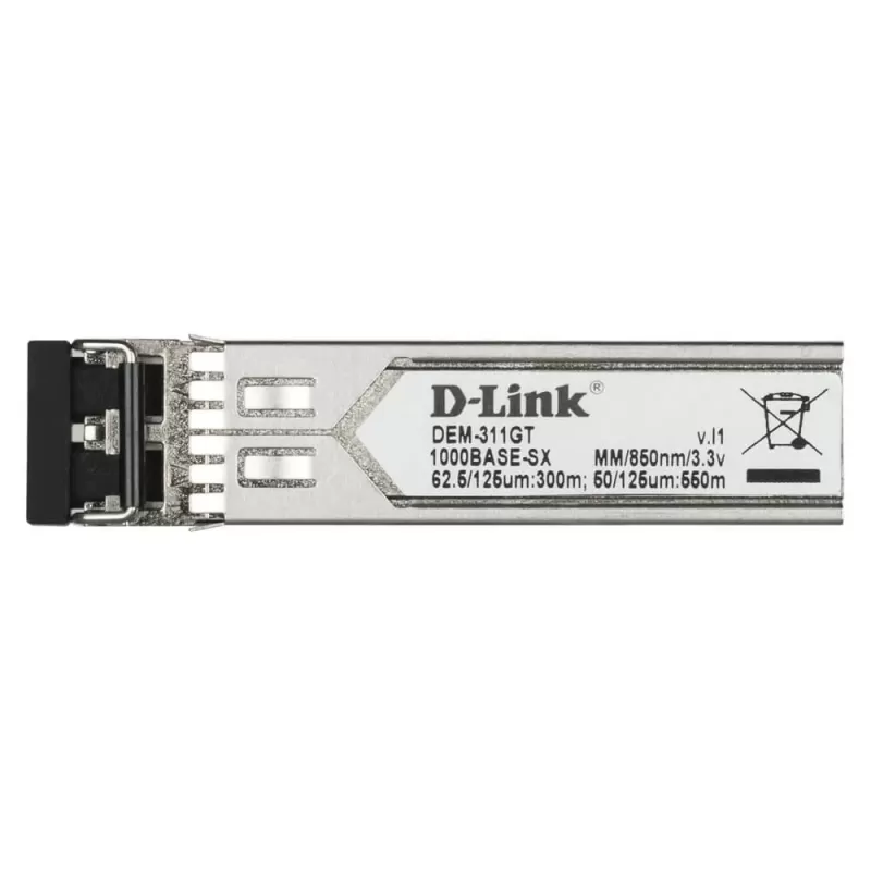 SFP module D-Link GBIC SX Multi-mode Fiber Transceiver (up to 550m, support 3.3V power) DEM-311GT