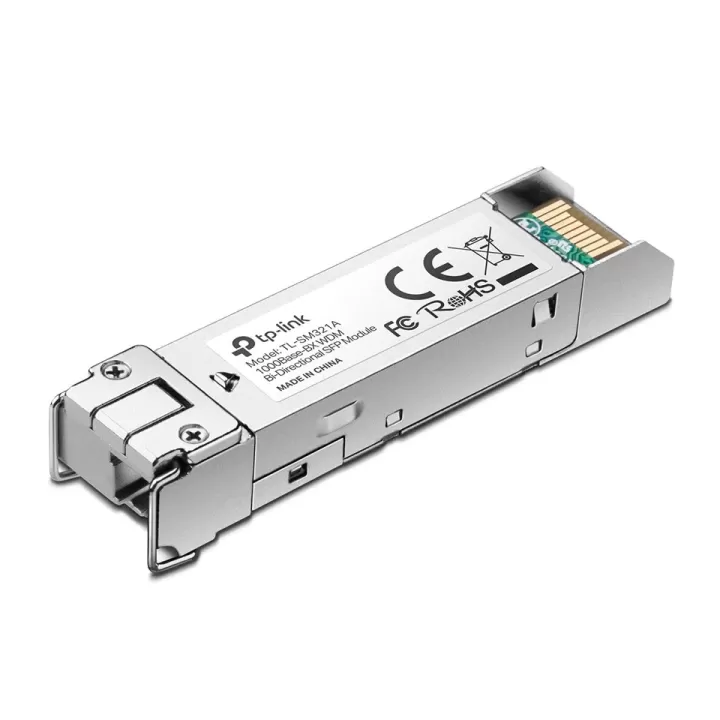 SFP module TP-Link TP-SM321A 1000-BX WDM SFP MODULE SM321A Color:white orange SFP module TP-Link TP-SM321A 1000-BX WDM SFP MODULE SM321A Color:white orange