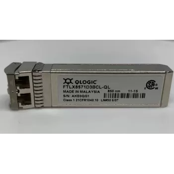 מודול SFP QLogic 10Gb/s 850nm Multimode 300m SFP+ FTLX8571D3BCL-QL