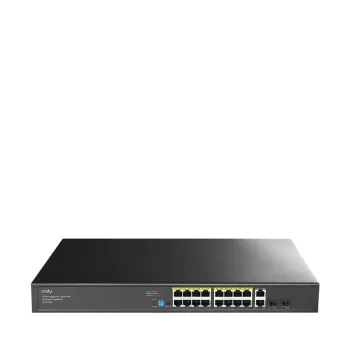 מתג CUDY GS1018PS2 16-GbE PoE Switch with 2 Uplink GbE GS1018PS2