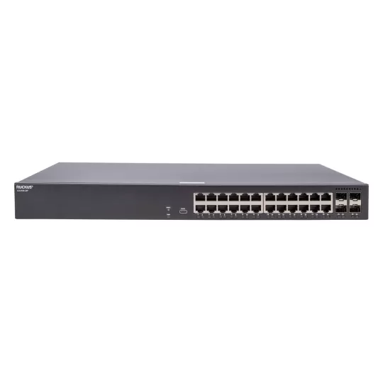 מתג PoE מנוהל Ruckus ICX8100-24P צבע שחור