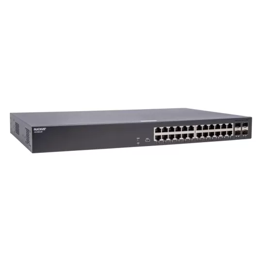 מתג PoE מנוהל Ruckus ICX8100-24P צבע שחור