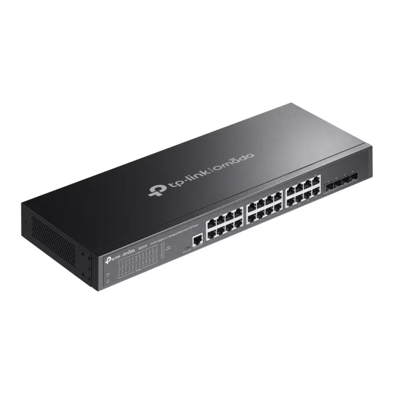 Managed switch Omada SG3428 24-Port Gigabit L2+ 4x SFP SG3428 Color:black Managed switch Omada SG3428 24-Port Gigabit L2+ 4x SFP SG3428 Color:black
