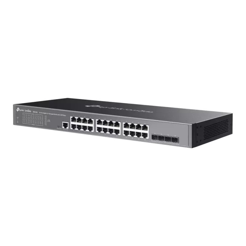 Managed switch Omada SG3428 24-Port Gigabit L2+ 4x SFP SG3428 Color:black Managed switch Omada SG3428 24-Port Gigabit L2+ 4x SFP SG3428 Color:black