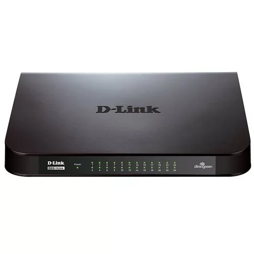 Неуправляемый Настольный Коммутатор с 24 портами D-Link DGS-1024A/B1A Неуправляемый Настольный Коммутатор с 24 портами D-Link DGS-1024A/B1A