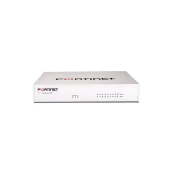 נתב פיירוול שירות לשנה FORTINET Fortigate 60F Firewall Router 1 Year Service FortiGate-60F צבע לבן