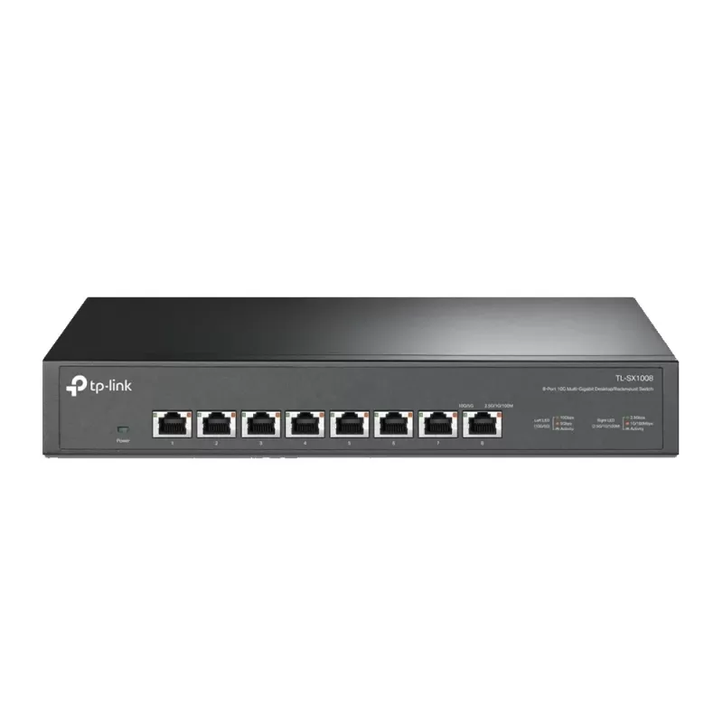 מתג TP-Link TL-SX1008 8-Port Switch SX1008 צבע שחור