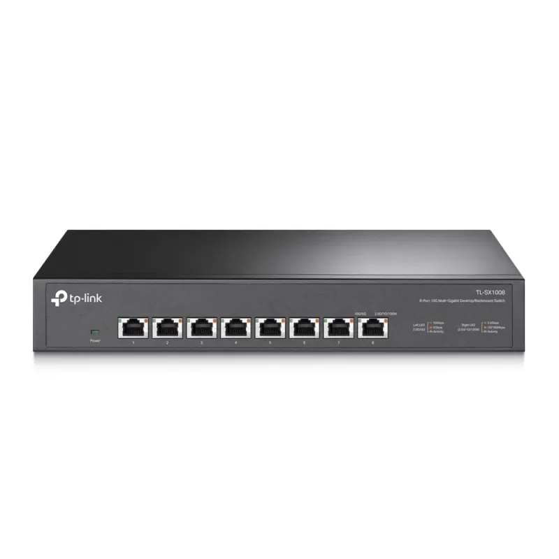 מתג TP-Link TL-SX1008 8-Port Switch SX1008 צבע שחור