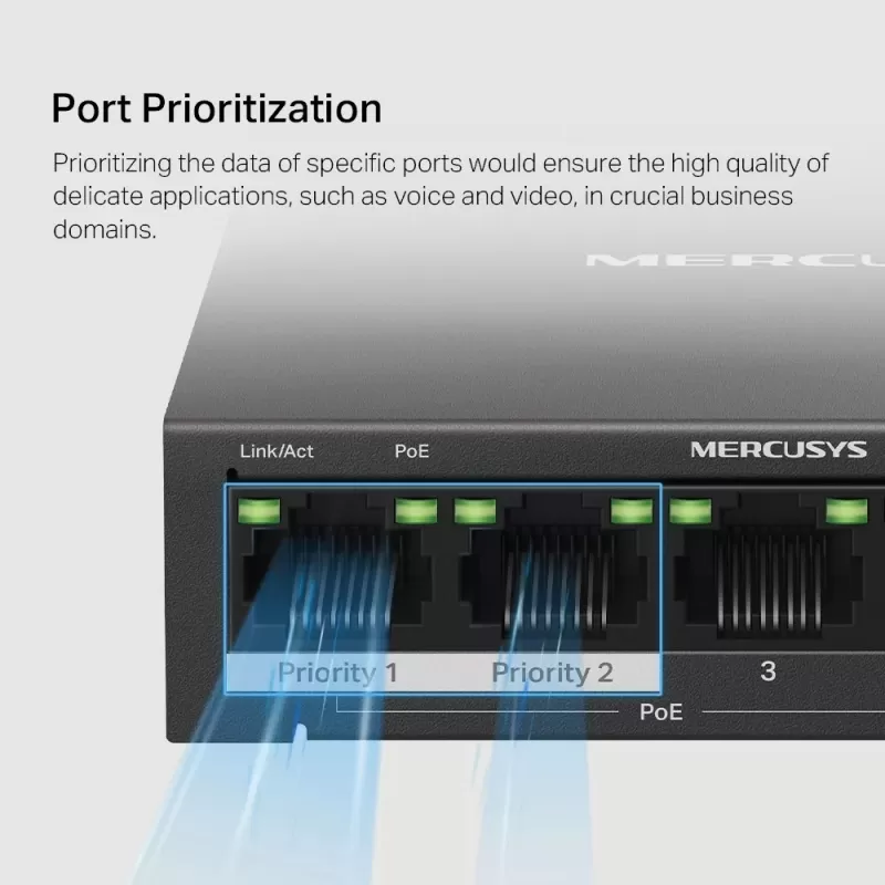 Switch MERCUSYS MS105GP 5-P Gigabit MS105GP
