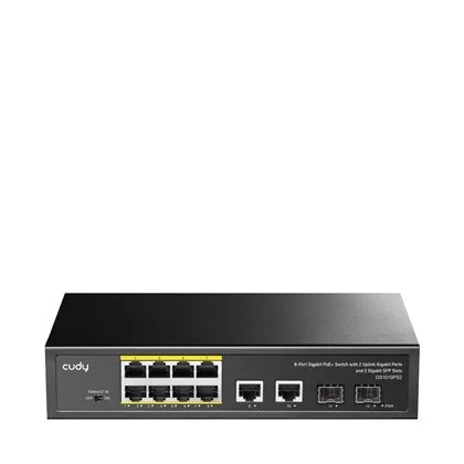 Коммутатор CUDY GS1010PS2