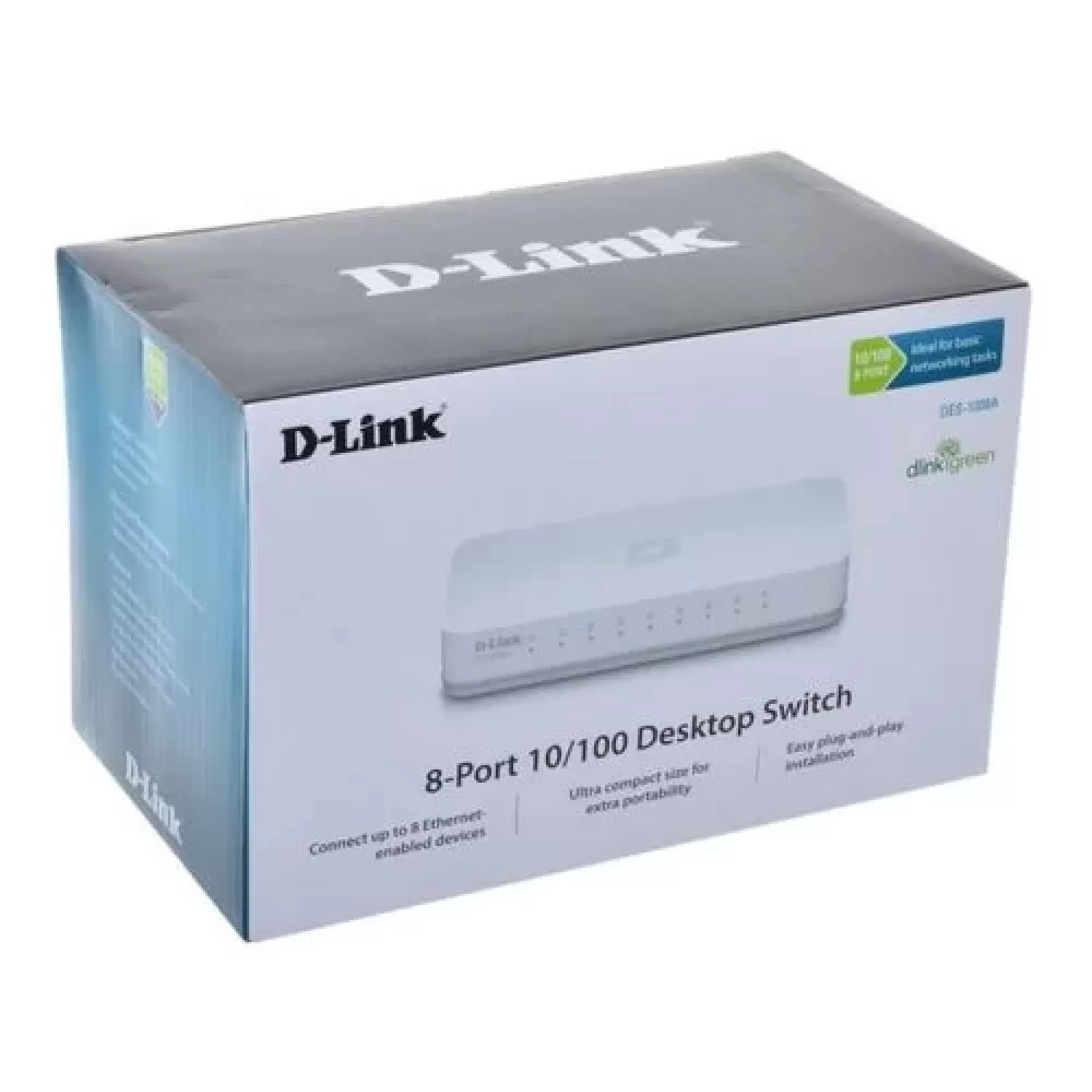 Коммутатор D-Link DES-1008C