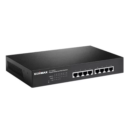 מתג PoE EDIMAX GS-1008PH