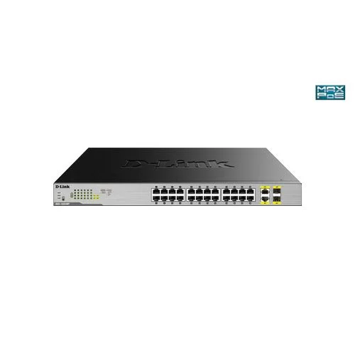 26Port Gigabit Max PoE Switch D-Link DGS-1026MP/A1A