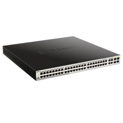 PoE Switch Managed with 48 ports D-Link DGS-1210-52MP/F1A PoE Switch Managed with 48 ports D-Link DGS-1210-52MP/F1A