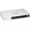 מתג לא מנוהל Cisco 24 PORT 1GB Unmanaged Internal PSU CBS110-24T-EU צבע לבן