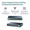 Switch TP-Link 8 SG108 Gigabit SG108 Color:black Switch TP-Link 8 SG108 Gigabit SG108 Color:black