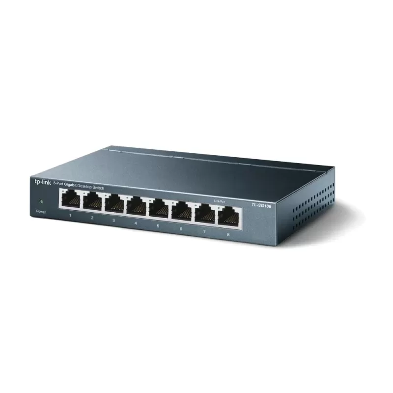 Switch TP-Link 8 SG108 Gigabit SG108 Color:black Switch TP-Link 8 SG108 Gigabit SG108 Color:black