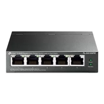 מתג TP-Link TL-SG105PE 5-Port Gigabit Switch SG105PE