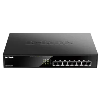 מתג D-Link 8-Port Gigabit PoE+ Switch 125W DGS-1008MP