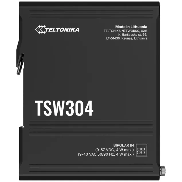 Switch Teltonika TSW304 Color:black